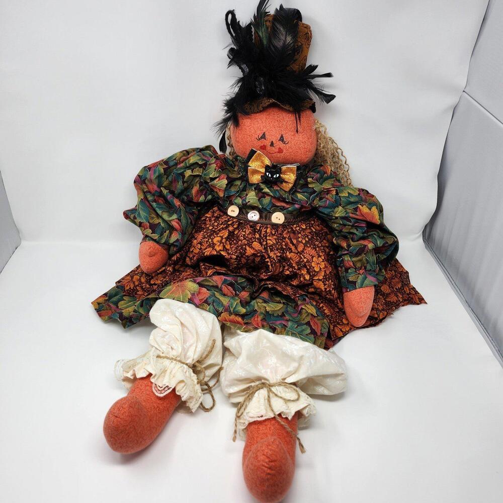 Handmade | Pumpkin Harvest Fall Doll